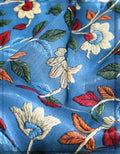 soft silk floral fabric for comfortable dresses