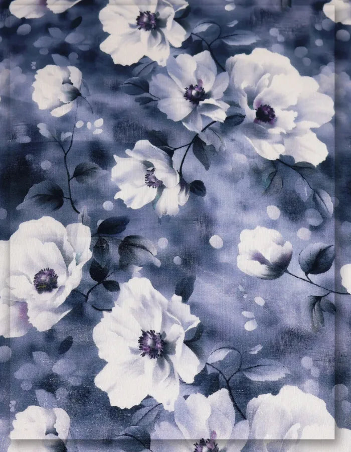 engagement party floral silk fabric for women elegant outfit