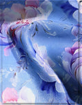 trendy floral dress silk fabric soft premium quality