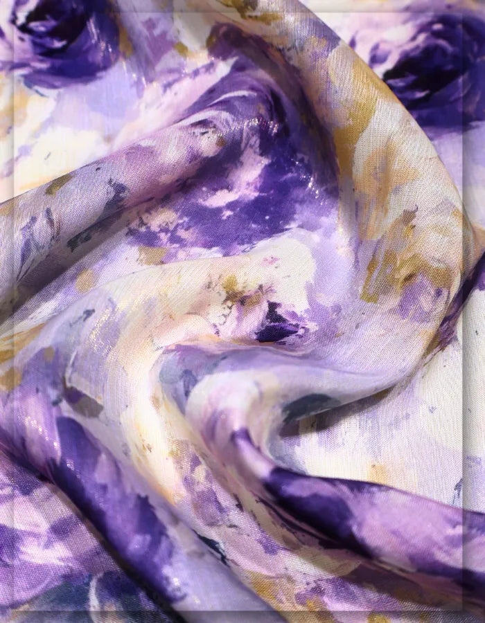 vintage floral silk fabric for retro dress classic design