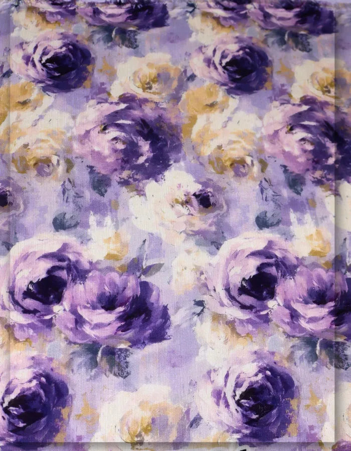designer floral silk fabric for tunic dress women stylish wear