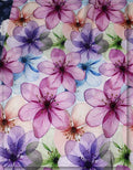 premium Gucci silk floral fabric for designer fashion dress