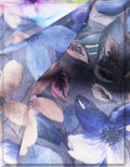 luxury Gucci silk floral fabric for elegant wrap dress women
