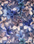 designer floral Gucci silk fabric for A-line dress premium look