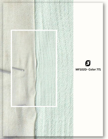 Mint green fabric roll for tunic dress material