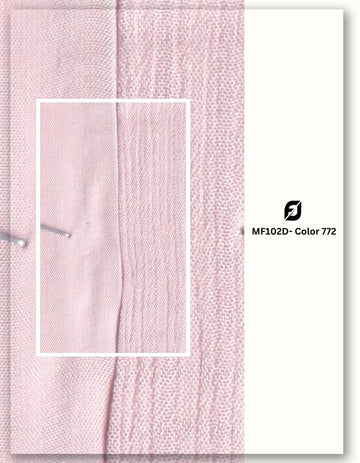 Baby pink textile bundle for tailoring purpose