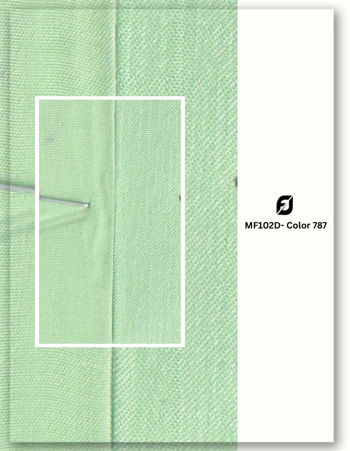 Green kurti fabric textile piece