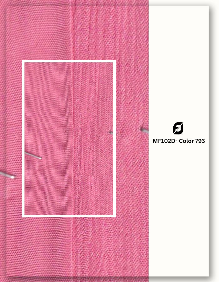 Light pink stitching textile bundle