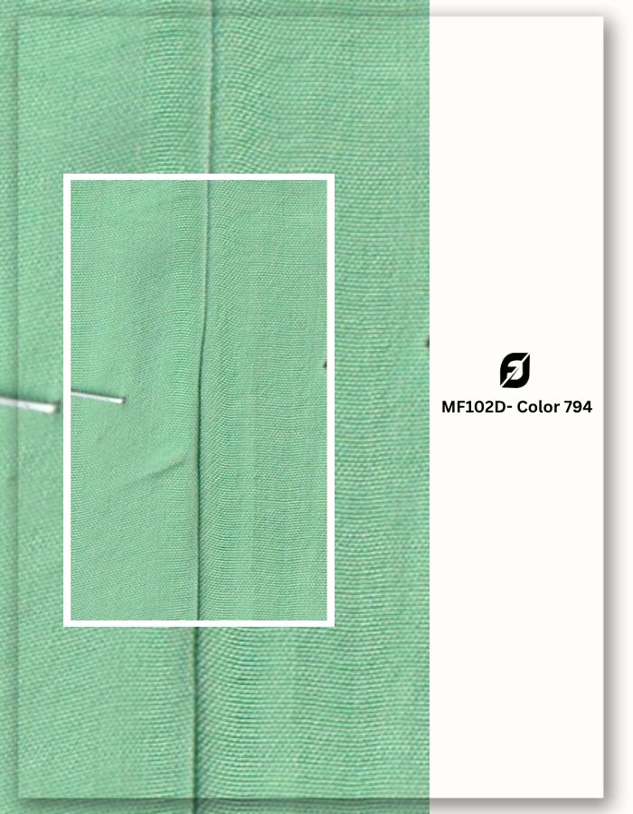 Green suit making fabric material