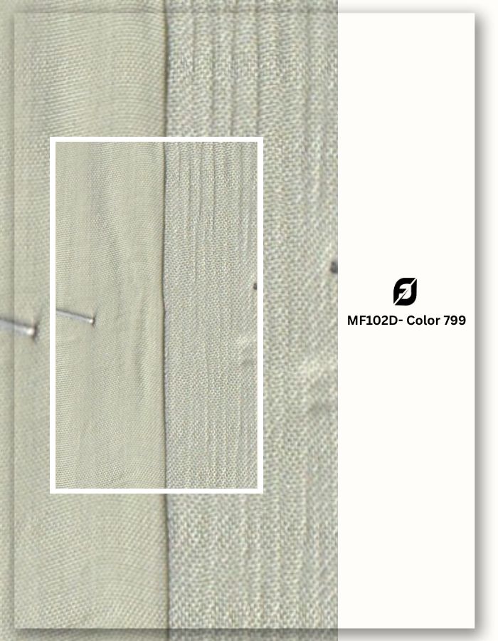 Green boutique style fabric roll