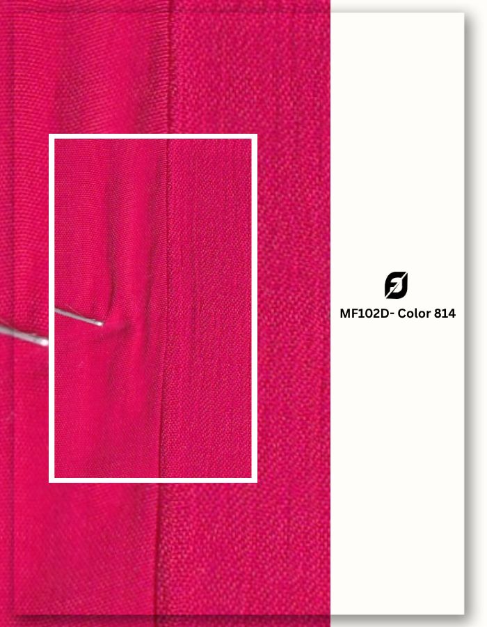 Red festival outfit textile roll