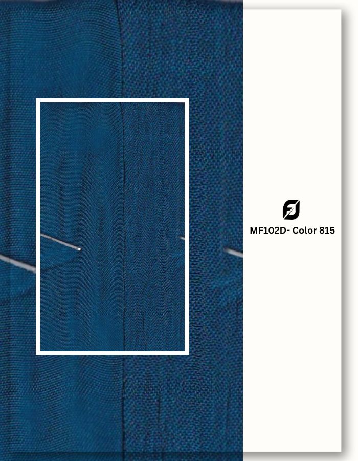 Navy blue flared gown cloth