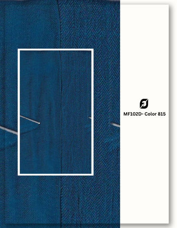 Navy blue flared gown cloth