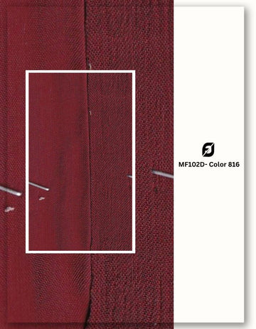 Maroon flowy suit fabric bundle