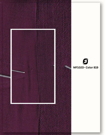 Purple heavy dress fabric roll