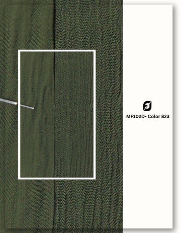 Green lehenga set textile material