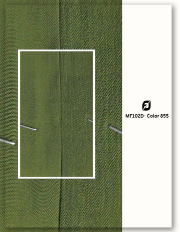 Green statement gown cloth