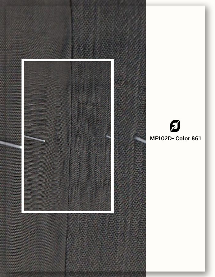 Gray umbrella gown cloth