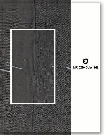 Gray umbrella gown cloth