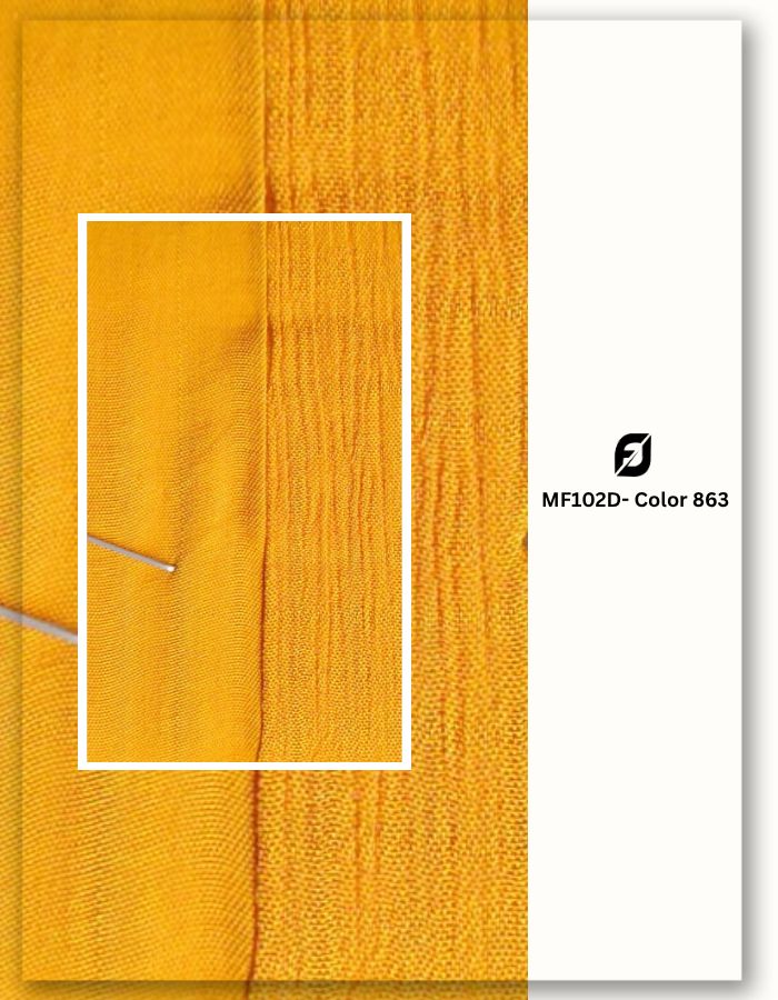 Yellow orange wedding textile