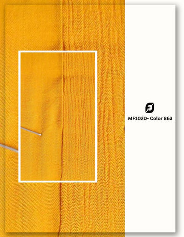 Yellow orange wedding textile