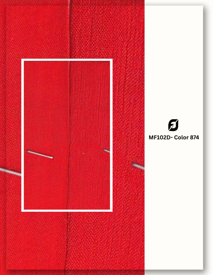 Orange dyed boutique wear fabric