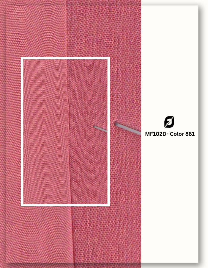 Pink dyed casual suit fabric