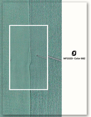 Teal dyed co-ord textile