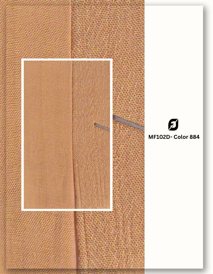 Mustard yellow dyed dress fabric