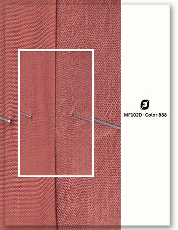 Orange dyed designer fit textile