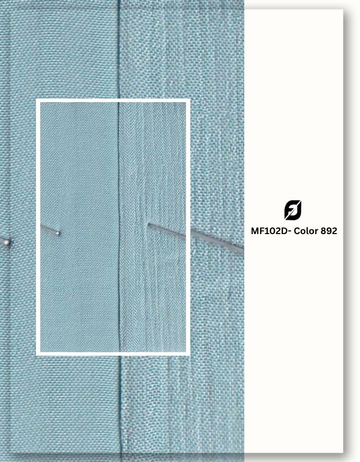 Teal dyed fashion suit cloth