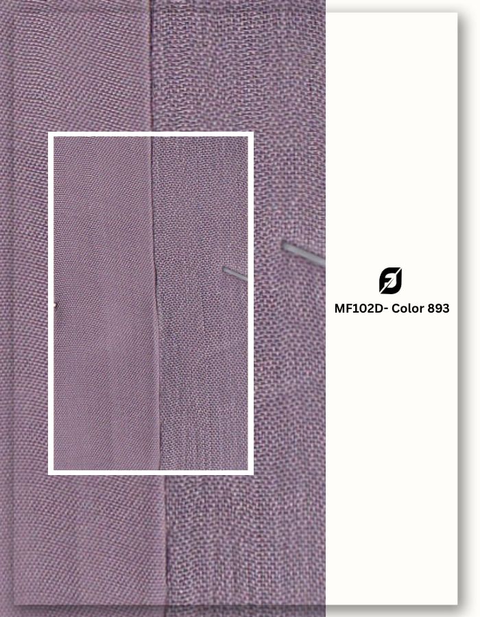 Purple dyed fashion wear fabric
