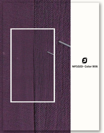 Purple dyed long dress textile