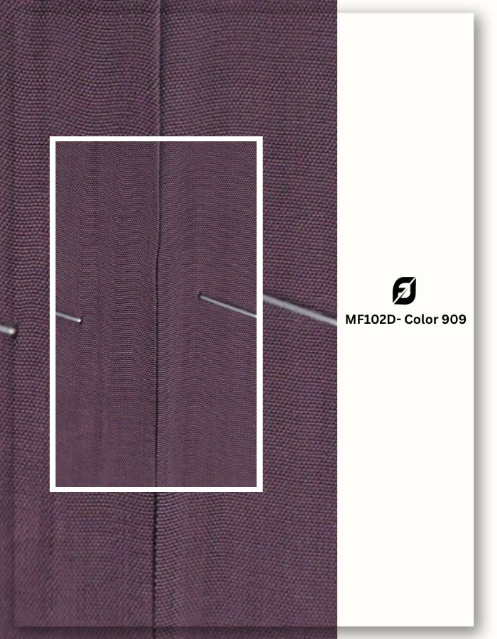 Purple dyed occasion fit textile