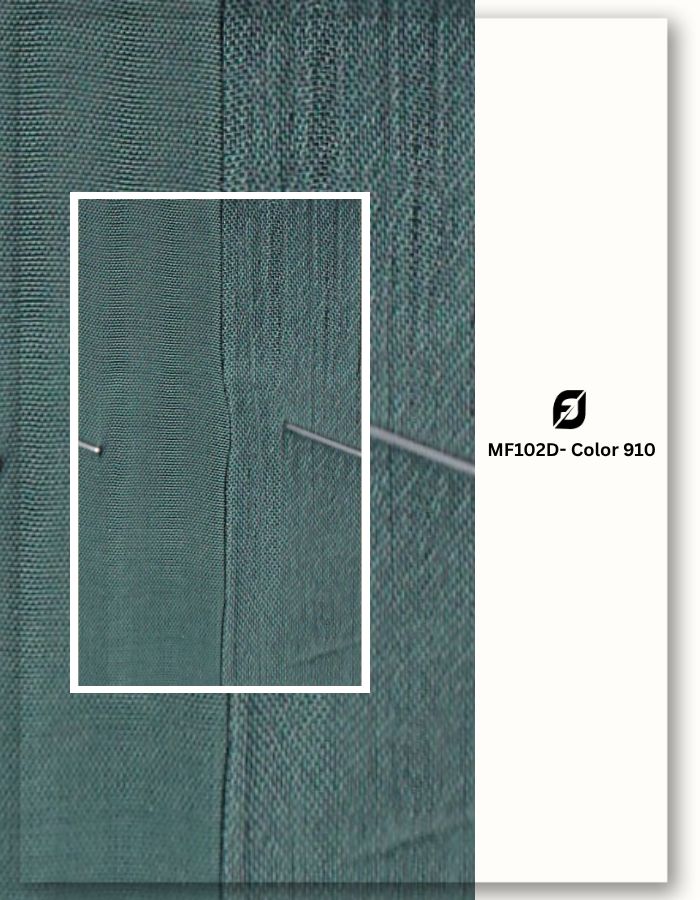 Teal dyed occasion set cloth