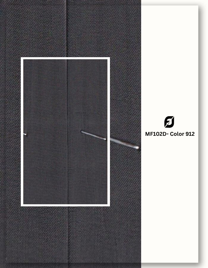 Gray dyed premium fit textile