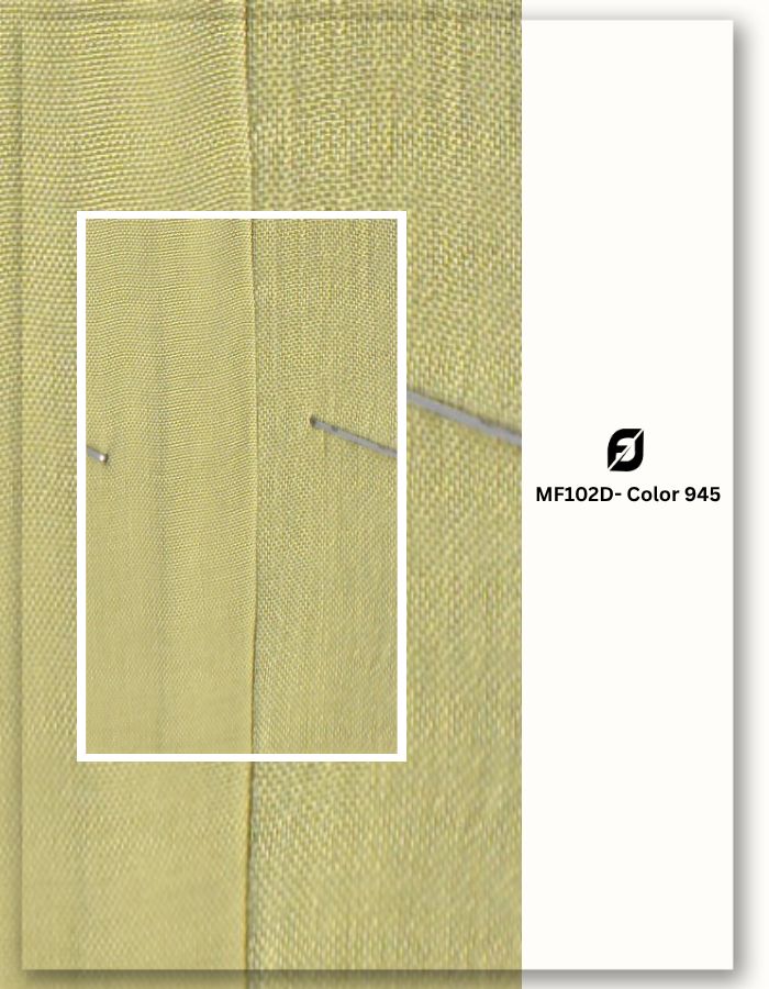 Yellow dyed co-ord textile