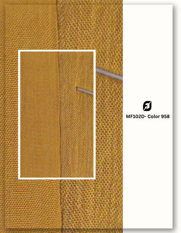 Mustard yellow mill dyed cloth