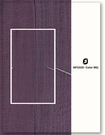 Purple mill dyed fashion cloth