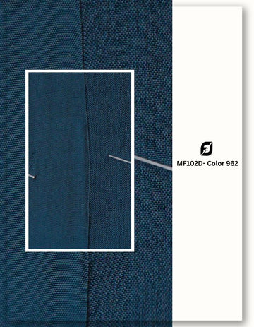 Blue mill dyed frock fabric