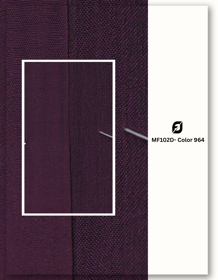 Purple mill dyed kaftan cloth