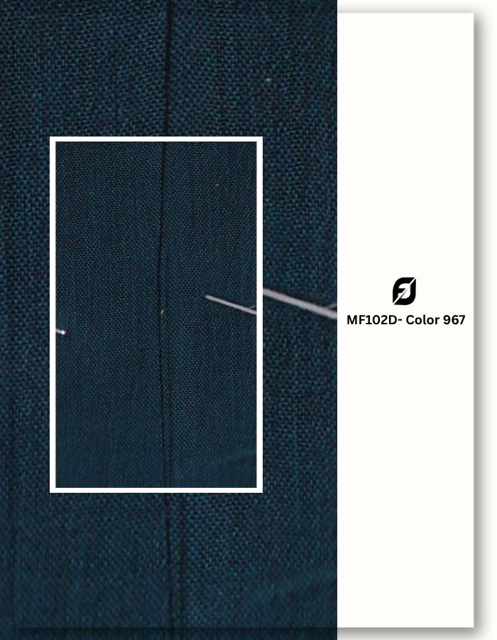 Navy blue mill dyed cloth