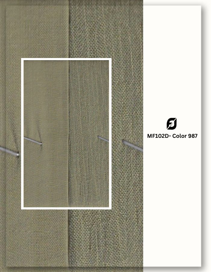 Green pure craft fabric