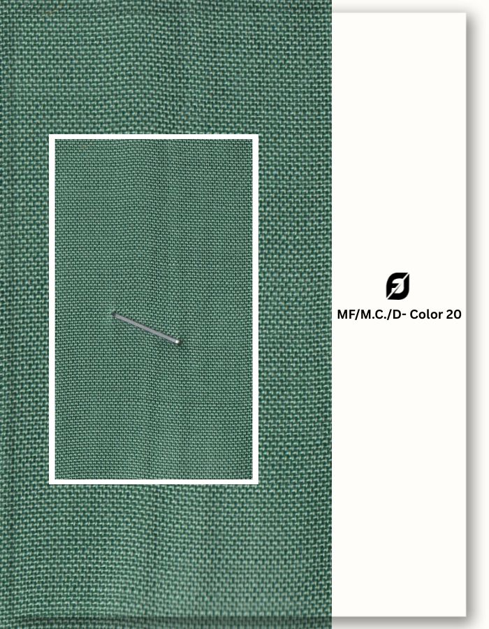 Grayish Blue Chanderi for Kids Clothing - B2B Price