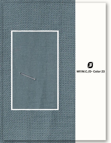 Bright Teal Blue Delhi Chanderi for Boutiques - Bulk Order