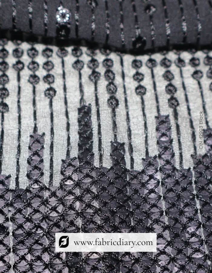 Get Wholesale fashion fabric with allover square sequins